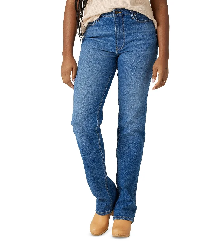 Wrangler Womens Straight Leg Jeans